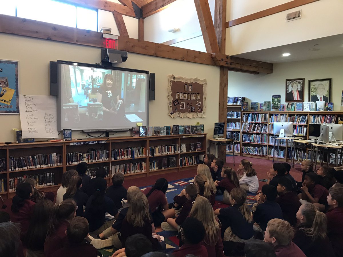 Our grade 3 students were thrilled to visit with <a href="/SANDRA_MARKLE/">Sandra Markle</a> today! Reading, writing and science go together!Thank you <a href="/Scholastic/">Scholastic</a>!
