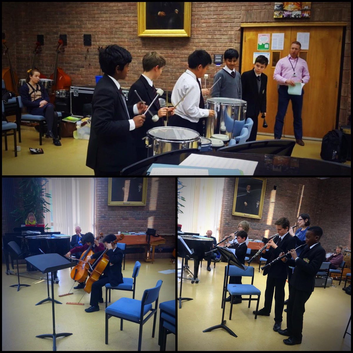 CityofLdnSchool's tweet image. End of term means Junior music class concerts for students who have been learning a new instrument this year! #clsmusic #musicallearning