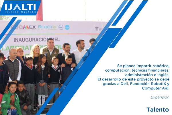 IJALTI's tweet image. Estado de México abre sus puertas al primer Laboratorio Solar de Aprendizaje en el país, para desarrollar conocimientos y aptitudes al talento joven.
ow.ly/2xhi30mWUuy