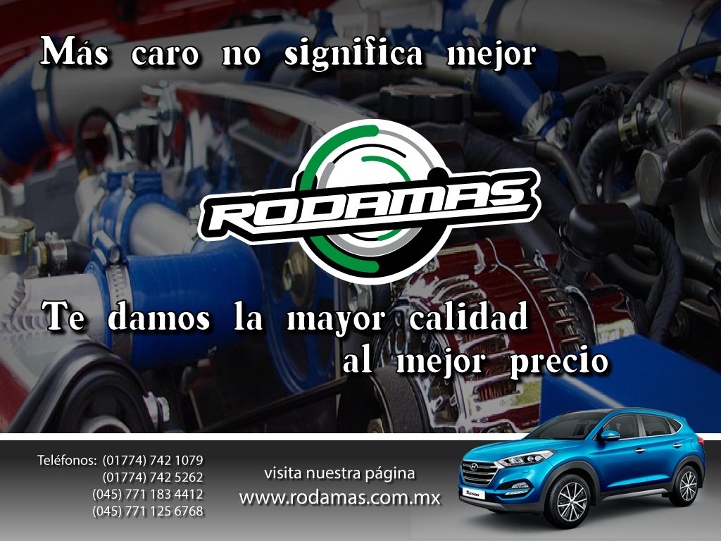 RodamasL's tweet image. ¿Qué neumático debo elegir?
La elección del   neumático más adecuado irá en función de:
La carga, el vehículo, su velocidad máxima y de su utilidad

¡Rodamas, la forma inteligente de cuidar tu auto! #neumáticos,#seguridad, #asesoría #zacualtipan #expertosenneumaticos