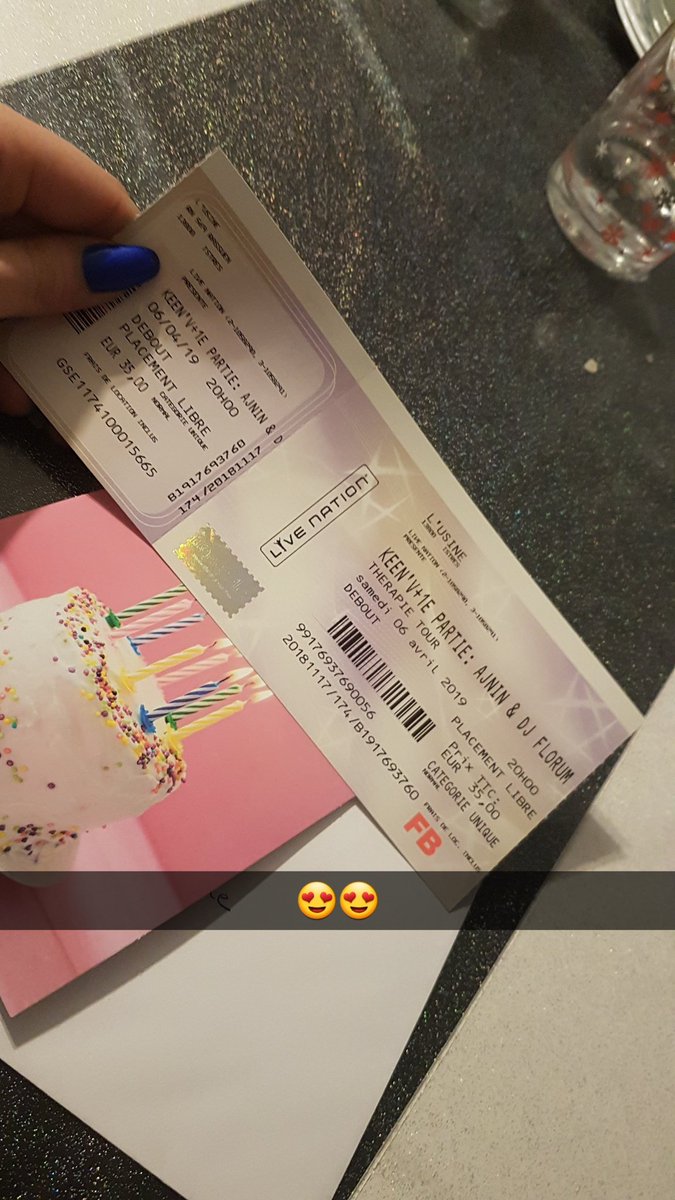 itscoram's tweet photo. @KeenvOfficiel  et merci le cadeau d'anniversaire 😍😍 https://t.co/JIBCHvYJyW