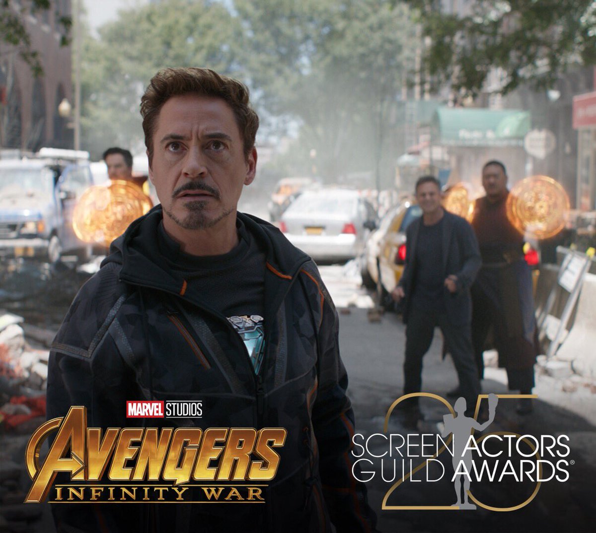 Marvel Studios (@MarvelStudios) on Twitter photo 2018-12-12 16:04:10 Congratulations to Marvel Studios’ Avengers #InfinityWar & #AntManandTheWasp which have been nominated for Outstanding Action Performance by a Stunt Ensemble in a Motion Picture by the #SAGAwards! Congratulations to Marvel Studios’ Avengers #InfinityWar & #AntManandTheWasp which have been nominated for Outstanding Action Performance by a Stunt Ensemble in a Motion Picture by the #SAGAwards!