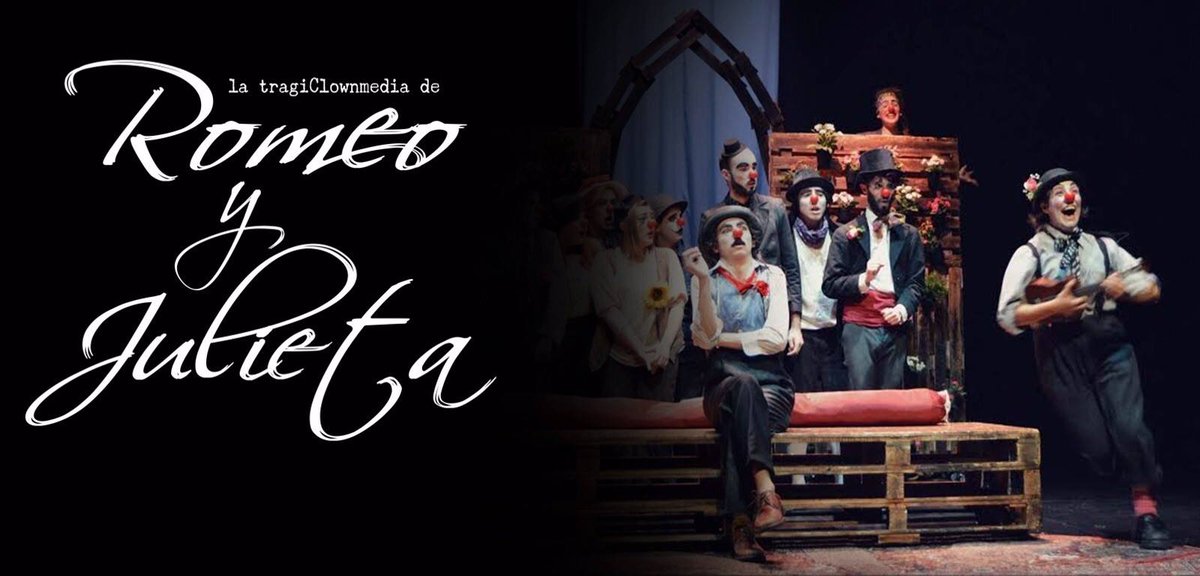 Para pasar un gran rato en familia esta #NavidadVLL2018 os recomendamos la obra 'La tragiClownmedia de Romeo y Julieta', que pondrá en escena <a href="/CleverPeopleCo/">The Clever People Company</a> el 22 DIC (ow.ly/v51G30mMrU7) 😉 Entradas en taquilla y vayaentradas.com
#ScnaFamiliarVLL #LavaVLL #teatro