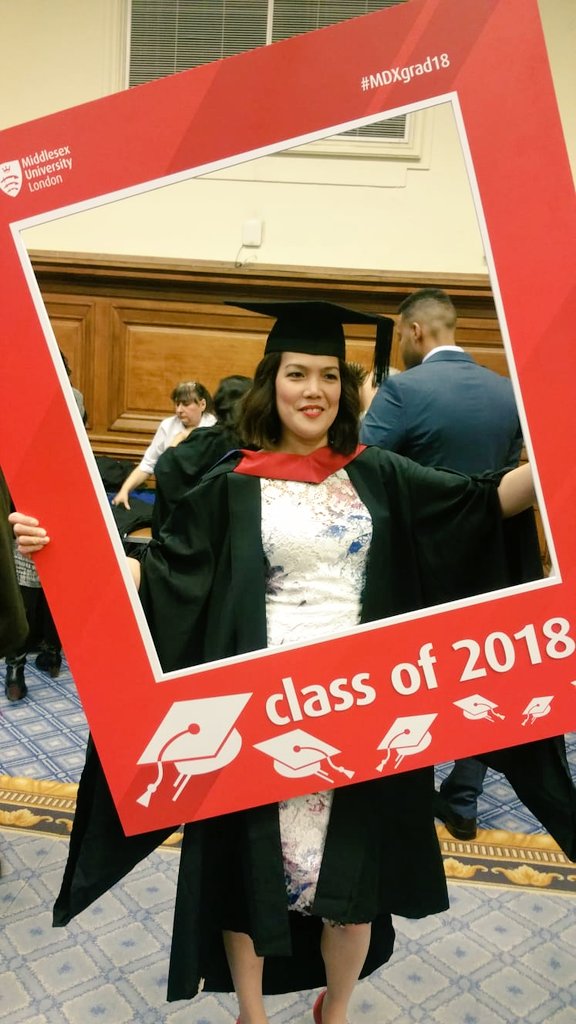 JoyZLC's tweet photo. Congratulations to all my fellow graduates!!! 
 #MDXgrad18   #MadeinMiddlesex https://t.co/v50ZgDLFTn