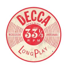 rifflehouse's tweet photo. 1949 #logo for Decca Long Play records. From 10-inch Christmas album from Fred Waring and the Pennsylvanians. #branding #fredwaring #holiday #vinylrecords https://t.co/7cSDyulzC6