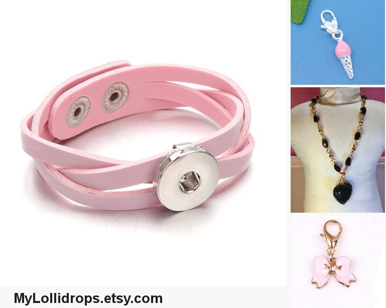 MyLollidrops1's tweet image. Snap Button Bracelets in White or Pink, Valentine's #supplies @EtsyMktgTool etsy.me/2HkWbAA #snapbuttonbracelet #pinksnapbracelet