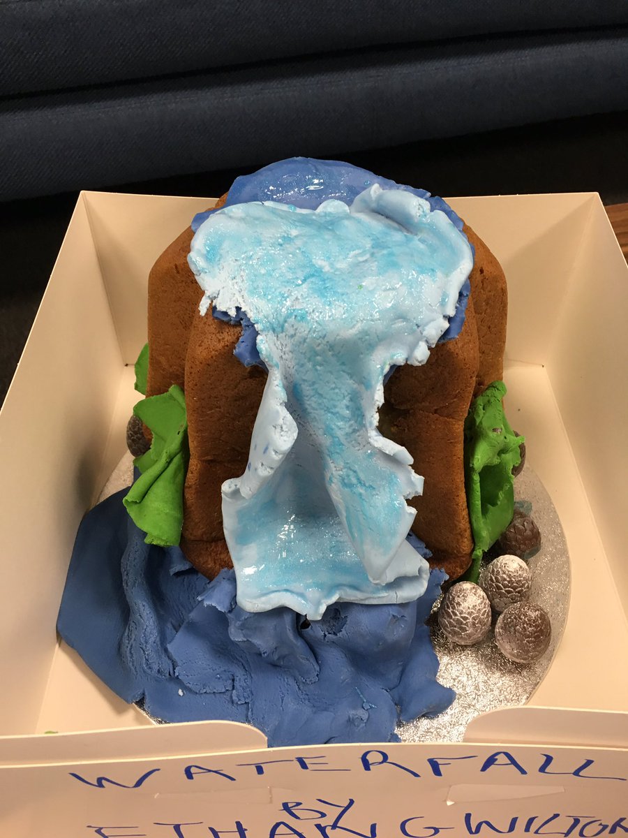 falconsprephead's tweet photo. Another fantastic Geography project, this time from Ethan! What you can’t see is the marshmallow ‘soft’ rock of the plunge pool and undercut! And this is just another reason why I can’t give up my Geography teaching! #falconsprep #geography #creativethinking #leadinglearning https://t.co/oON8k3jRzF
