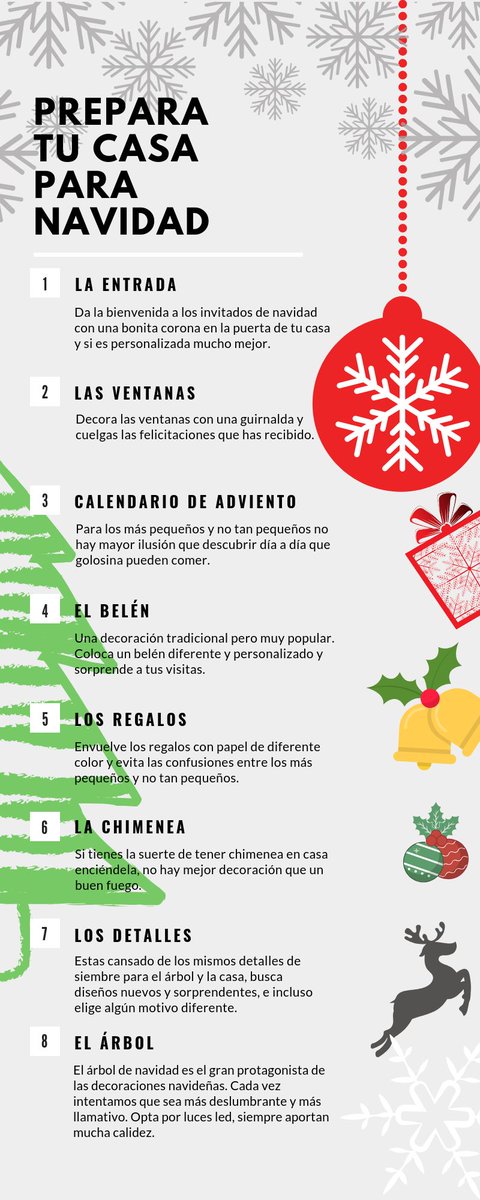 inmobroker's tweet photo. La Navidad 🎄 está a la vuelta de la esquina y a veces el árbol, los regalos  y los adornos pueden ser un poco abrumadores, ¿cómo hacerlo? Siguiendo estos sencillos pasos. Disfruta de las mejores navidades en ¡#CASA! 
.
#inmobiliaria #hogar #vivienda #Navidad #FelizNavidad https://t.co/8LRqGbfQjn