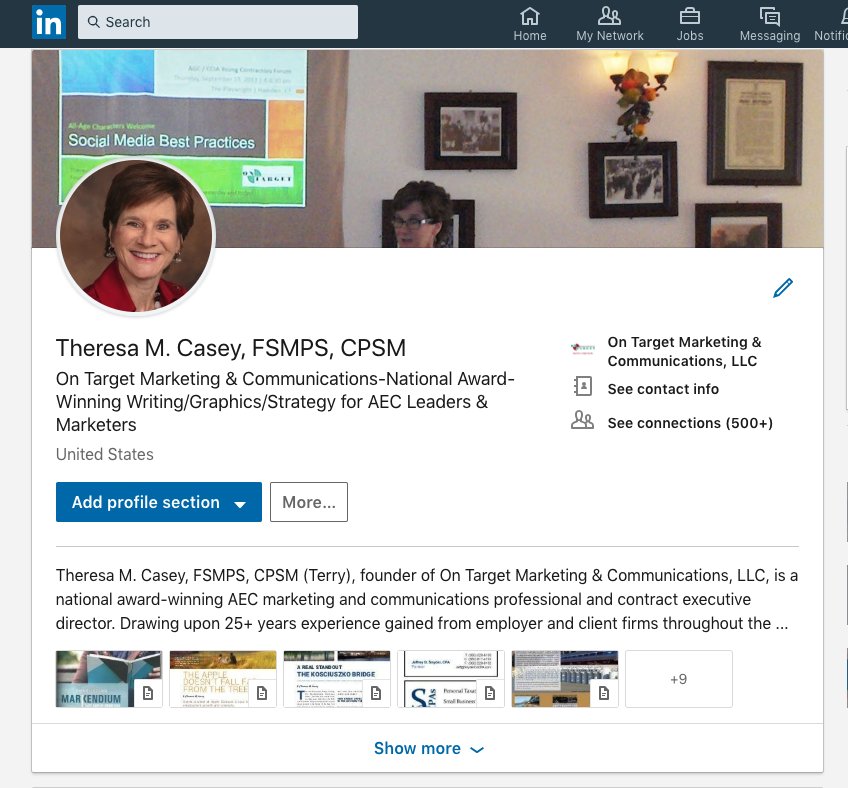 OnTargetLLC's tweet image. Is your #LinkedProfile packing the a powerful punch to meet your career or business goals? This article had the third most traffic 1st half of 2018. ow.ly/6vlU30mWY0R