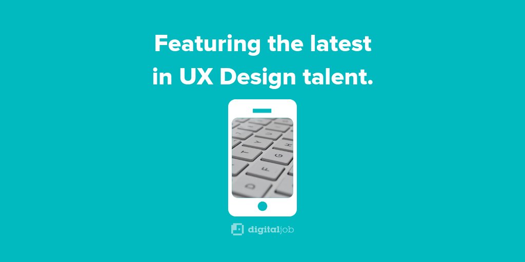 Be the first to discover Digitaljob's latest talent! This week we're featuring the latest in UX designers. digitaljob.org   
#UXdesign #graphicdesign #digitaltalent