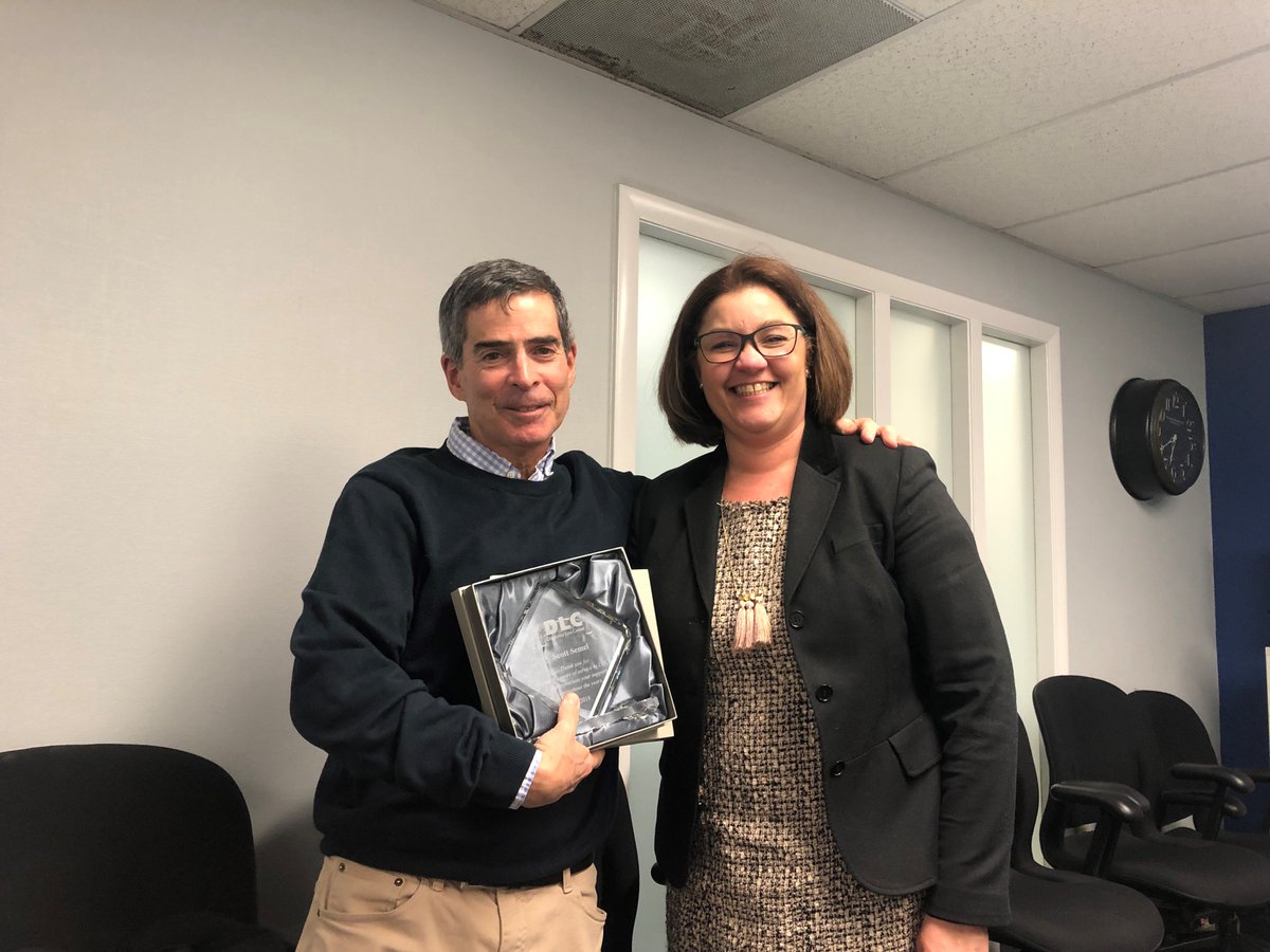 DLCMA's tweet photo. Thank you, Jane Wiseman &amp; Scott Semel, for 12 years of outstanding service on DLC's Board of Directors. https://t.co/GXkTuNUAIz