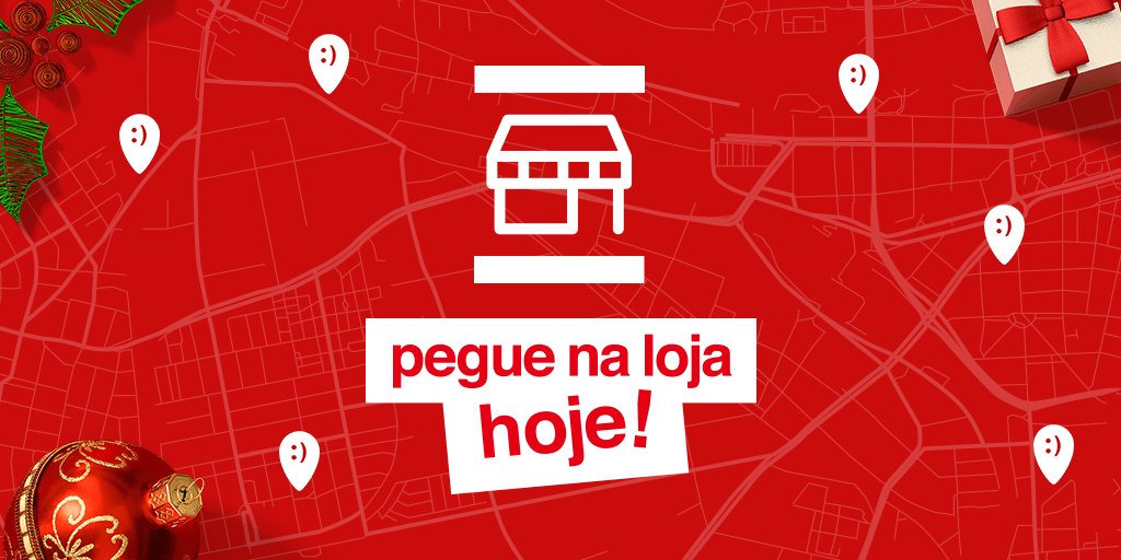 Pegue na loja hoje nas Lojas Americanas.com