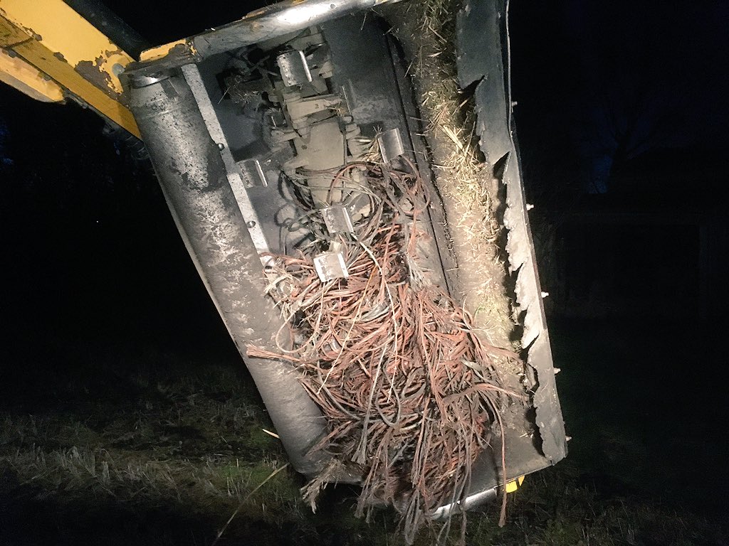 DanPBrown's tweet image. Never mind Brexit, the hedge trimmer found a heap of plastic string. #reallifeproblems