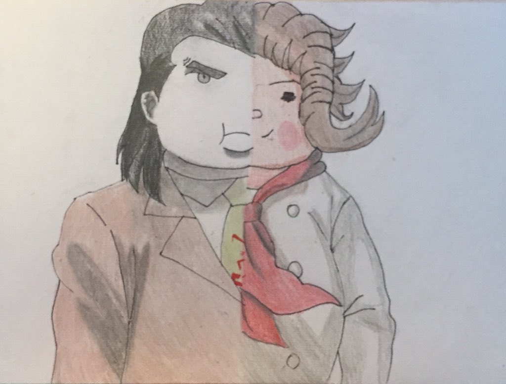 DenisoiAlbu's tweet photo. Danganronpa Imposter X Teruteru Hanamura
(Comparasion)
—————————————————
#danganronpa #ダンガンロンパ #ultimateimposter #teruteruhanamura #花村輝々 #ultimatechef #fat #heavy #anime #comparasion #colorpencil https://t.co/8E8RfuhsAK