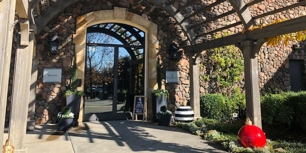 In the mood for some holiday cheer? Join us this Saturday from 1-3pm to listen to live carolers while sipping wine in our tasting room!  #holidays #weekendplans #blackstallionwinery
