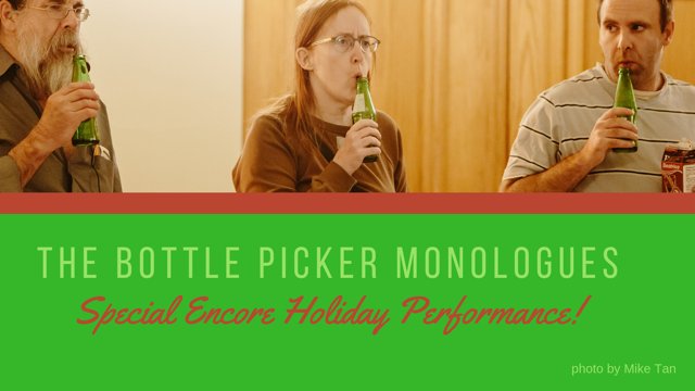 Tomorrow is the big day - the last chance to check out the awesome Bottle Picker Monologues during the special holiday encore at the new Central Library. Check out downstage.ca/bpm2018 for more info. We can't wait to see you there! <a href="/DownstageYYC/">Downstage</a> <a href="/calgarylibrary/">Calgary Public Library</a>