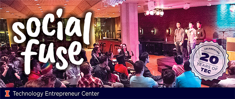 HatchAgGroup's tweet photo. Pitch your ideas at UIUC's #SocialFuse on Jan. 16, 2019. Pitching spots fill up quickly &amp; RSVP required to pitch: https://t.co/kuss2ZRGy9 @ILLengineering @ILinnovations #UIUC https://t.co/O9vhAomZ6F https://t.co/WcpvuMqfn5