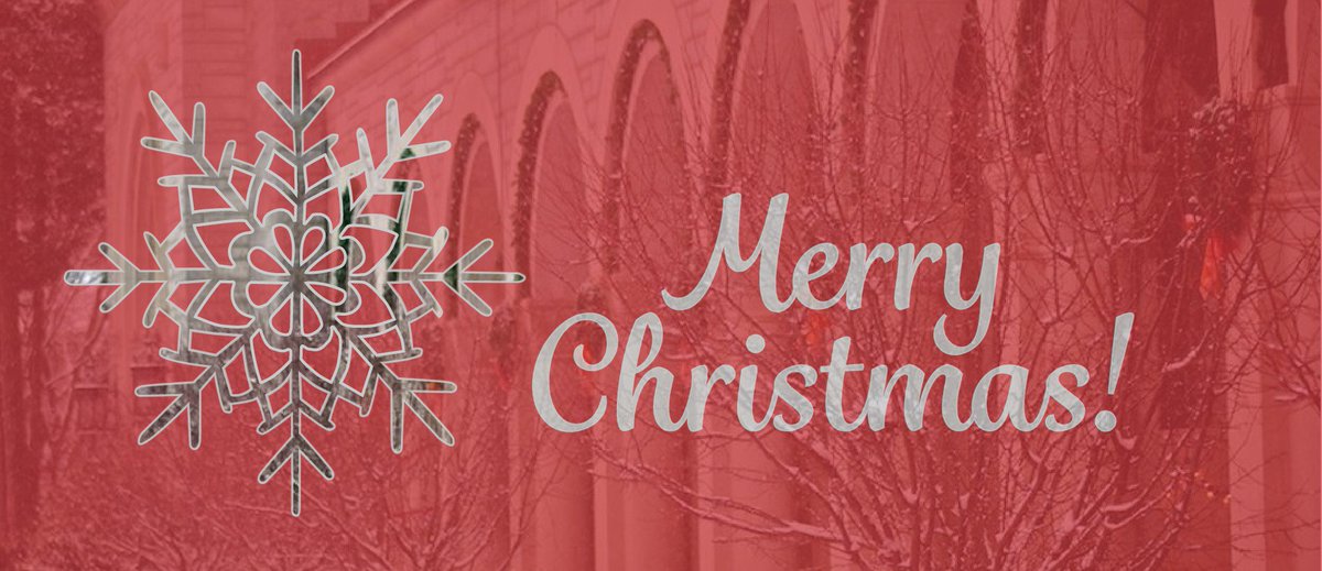 CHCAlumni's tweet photo. The College is now closed for the Christmas break and will reopen on Thursday, January 3rd. From Everyone here at CHC, Merry Christmas! https://t.co/Y3Fdfm9jAX
