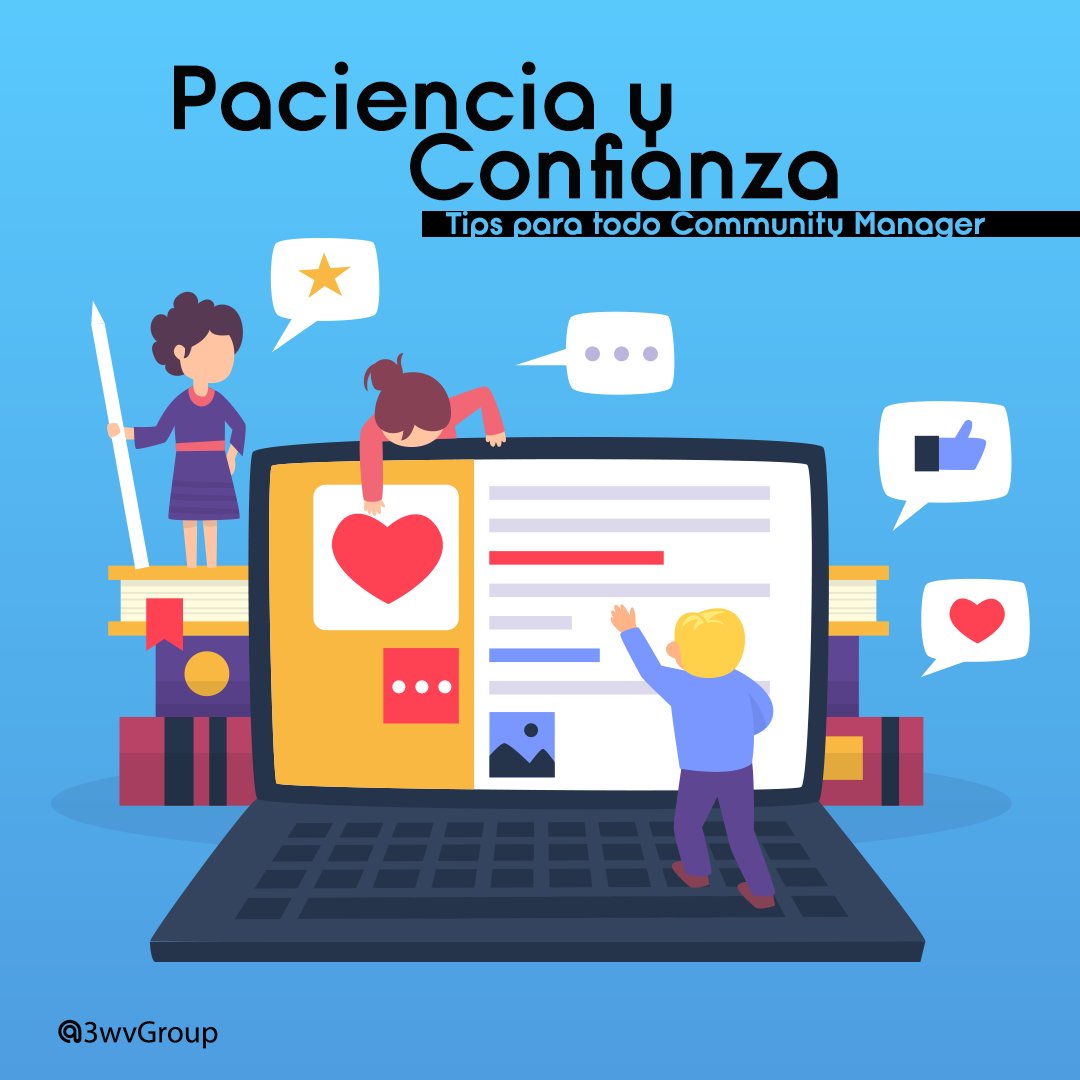 3WVGroup's tweet photo. Las cosas en Socia Media no son inmediatas. Por eso deberás armarte de paciencia y ser muy constante. No obtener resultados en un mes puede hacer que cambies la estrategia sin haberle dado una oportunidad real.

#3WV #Imagenes #Diseño #Herramientas #DiseñoGrafico #GraphicDesign https://t.co/LLyRfwBGFJ