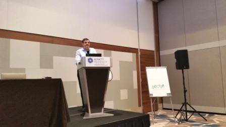 ObjectMgmtGroup's tweet photo. OMG member, @cbaudoin has been leading the #OMGTech working group on data residency. He describes Data Residency Challenges and Opportunities for Standardization, and a Data Residency Maturity Model at the Data Governance Forum in #OMGTCSeattle. https://t.co/dzNd5waVYc https://t.co/s1KtbsufT5