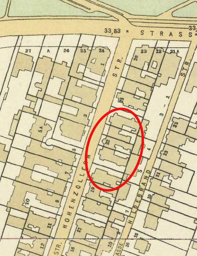16\\ … at the Hohenzollernstr. 21, now Hiroshimastraße. The house did not survive, but the Greek embassy next door is being rebuilt, into whose backyard young Albert often dashed “to retrieve errant balls”, as Jeremy Adelsman ( @GlobalHistLab) writes in his biography of Hirschman.
