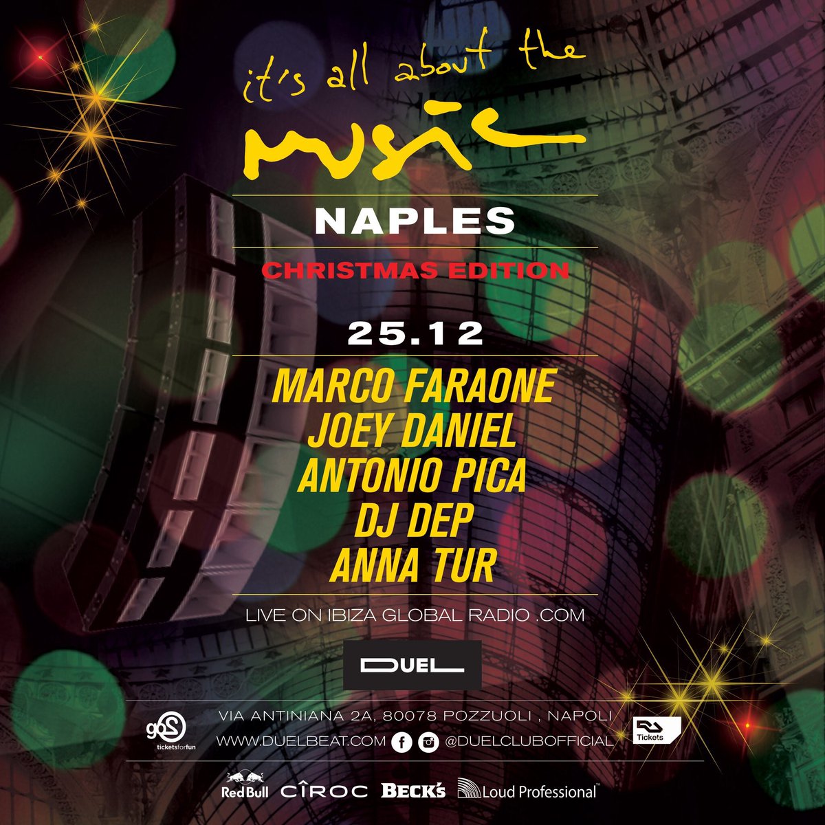 annaturdj's tweet photo. #naples 🇮🇹 #christmas @aboutmusicradio @MarcoFaraone #joeyDaniel @Pica_Dj_Orbeat #djdep #itsallaboutthemusic 💣🚀 https://t.co/B1O4oqhRxZ