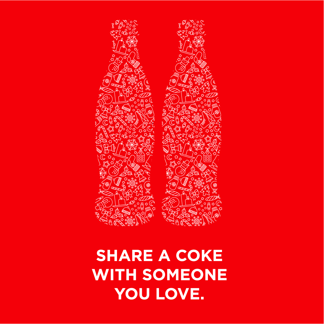 CocaCola's tweet image. Because your presence makes the best present. #25DaysOfGiving
