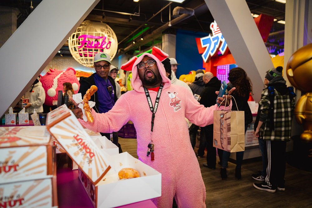 OriginalFunko's tweet photo. Thanks to everyone who helped us celebrate the Pillsbury Doughboy Pop! release at Funko HQ yesterday! #12DaysOfFunko https://t.co/uu0Y6GJMrN