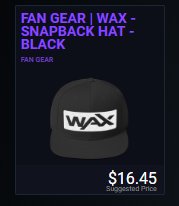 Lepajee's tweet photo. WAX - SNAPBACK HAT 16.5$ - STREAM GIVEAWAY

-Retweet + tag 1
-Drawing on stream
https://t.co/hDugkwscW7 https://t.co/UpXUQomMCi