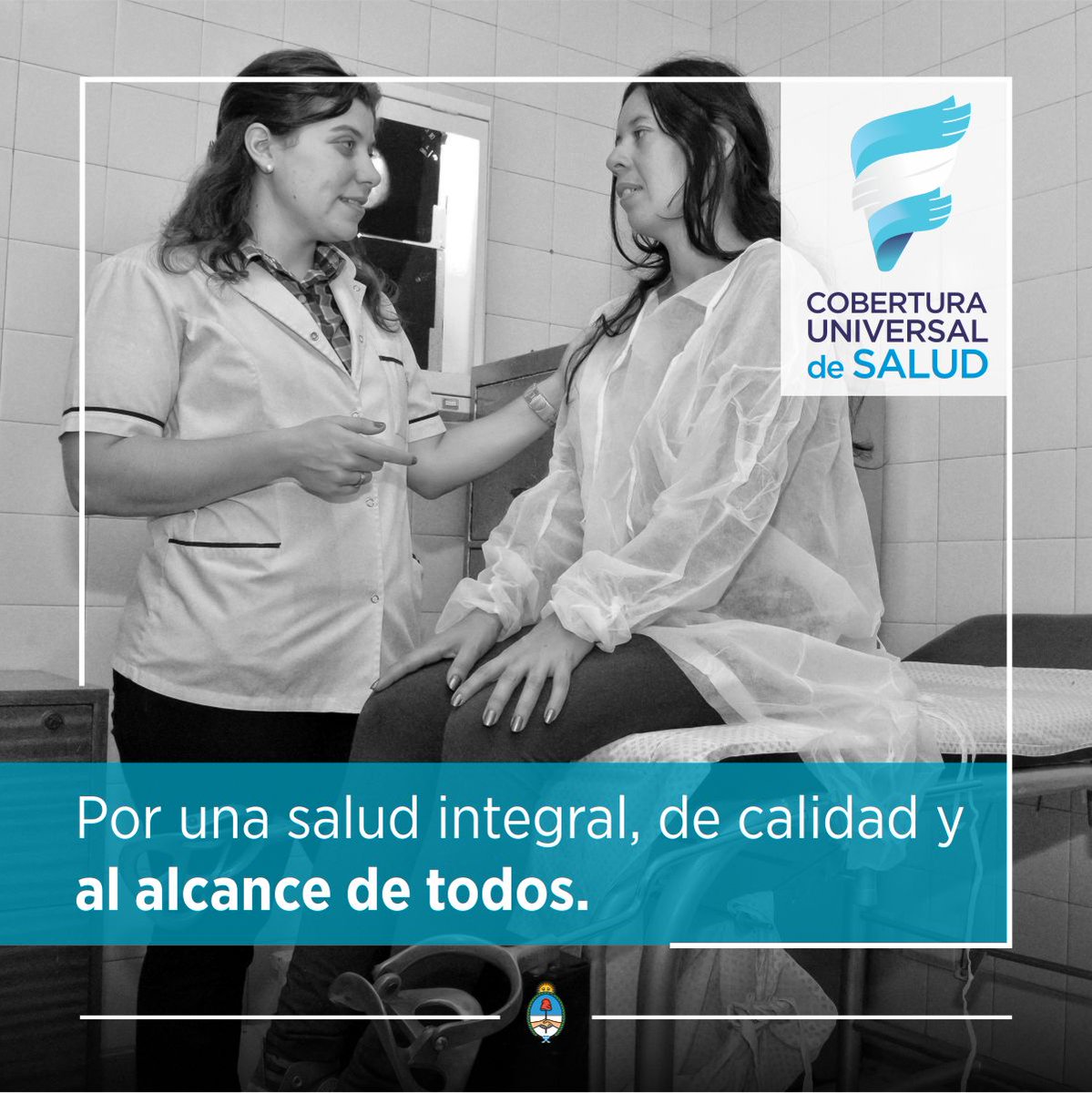 MinSalud_Ar's tweet photo. La estrategia de Cobertura Universal de Salud es el camino para reducir las brechas sanitarias ofreciendo servicios con calidad y equidad en todo el país. Por eso, la #CUS representa un paso más hacia la #SaludUniversal. Más información en: https://t.co/BJ19cIpHrr https://t.co/2jj5IxRwJ9