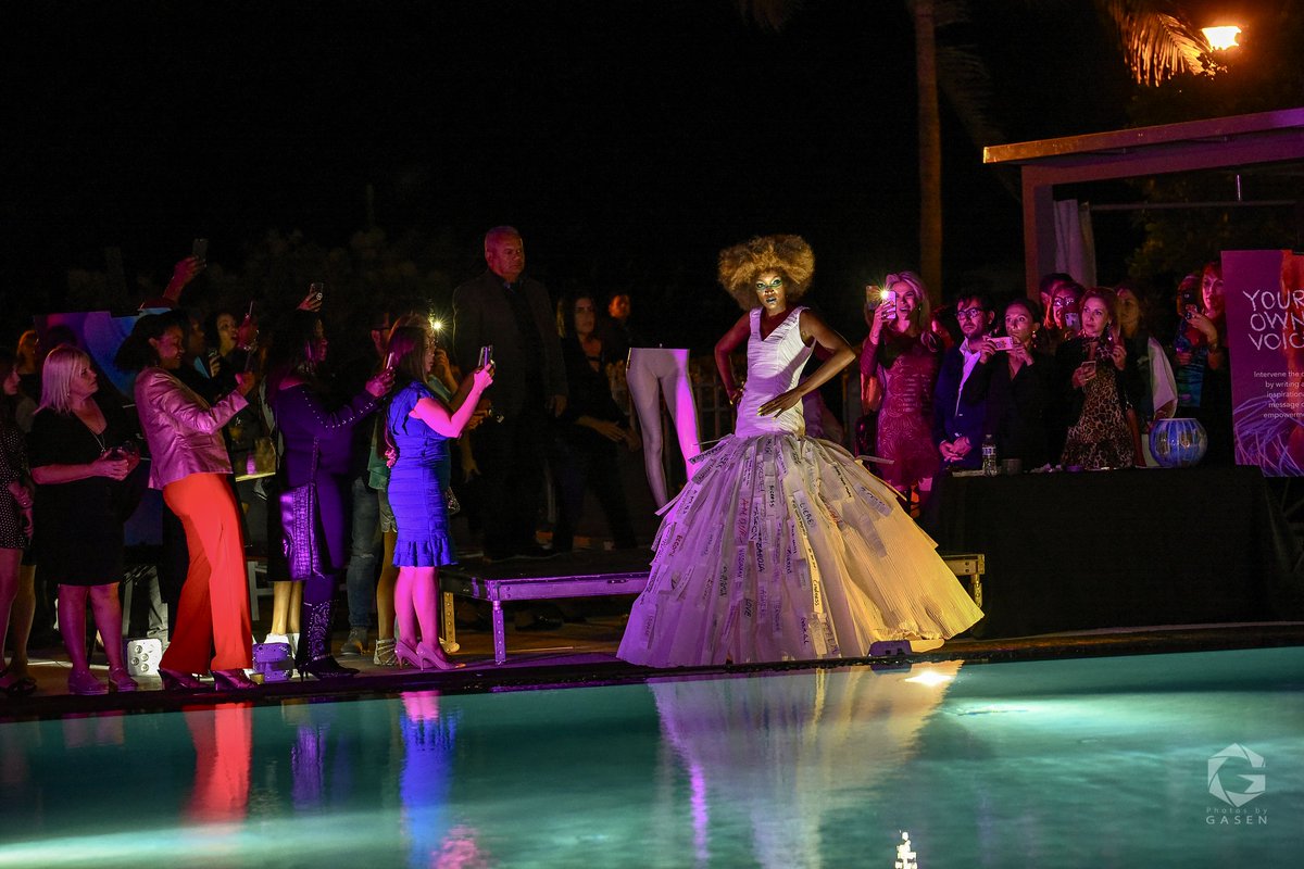 sagamorehotel's tweet photo. A celebration of Art, Fashion & Music in partnership with @MiamiFashionWk and New World Symphony. Our #SagamoreIsArt AFM event featured an interactive fashion experience by designer Alexis Carballosa. Music, lighting & production by Geo Events. 📸 Photos by Gasen https://t.co/QkVu2tAo1I