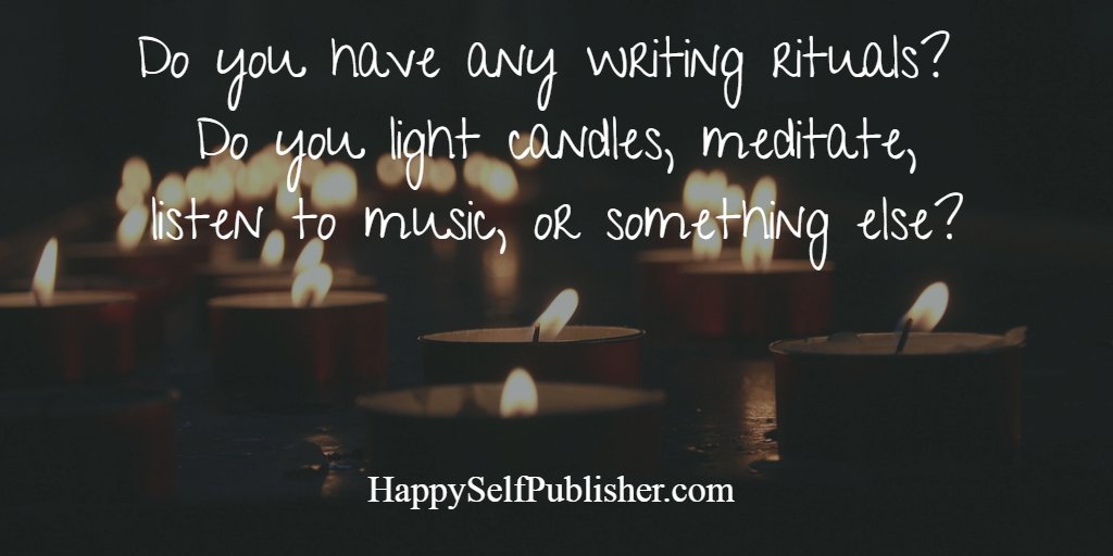 loishoffmanDE's tweet image. What do you do for yourself before you write? We'd love to know! #amwriting #writingritual #selfpub