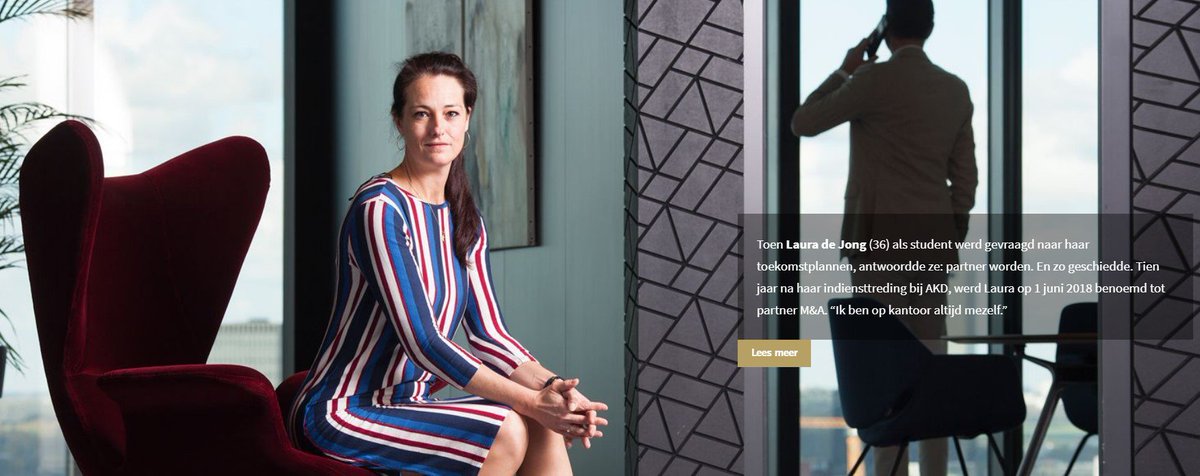 Voor de nieuwe generatie advocaten is partnerschap niet vanzelfsprekend. Wat is de 'road to success'? <a href="/Advocatie/">Advocatie</a> interviewde onze partner Laura de Jong: bit.ly/2PzTC02