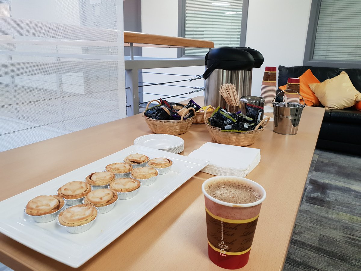 FPGAContracts's tweet photo. Call over to us in the GTC, Mervue. It's the perfect excuse for a cup of coffee and a mince pie. #feelingfestive #coffee #chipright #walkininterviews https://t.co/ONpC5GOHMr