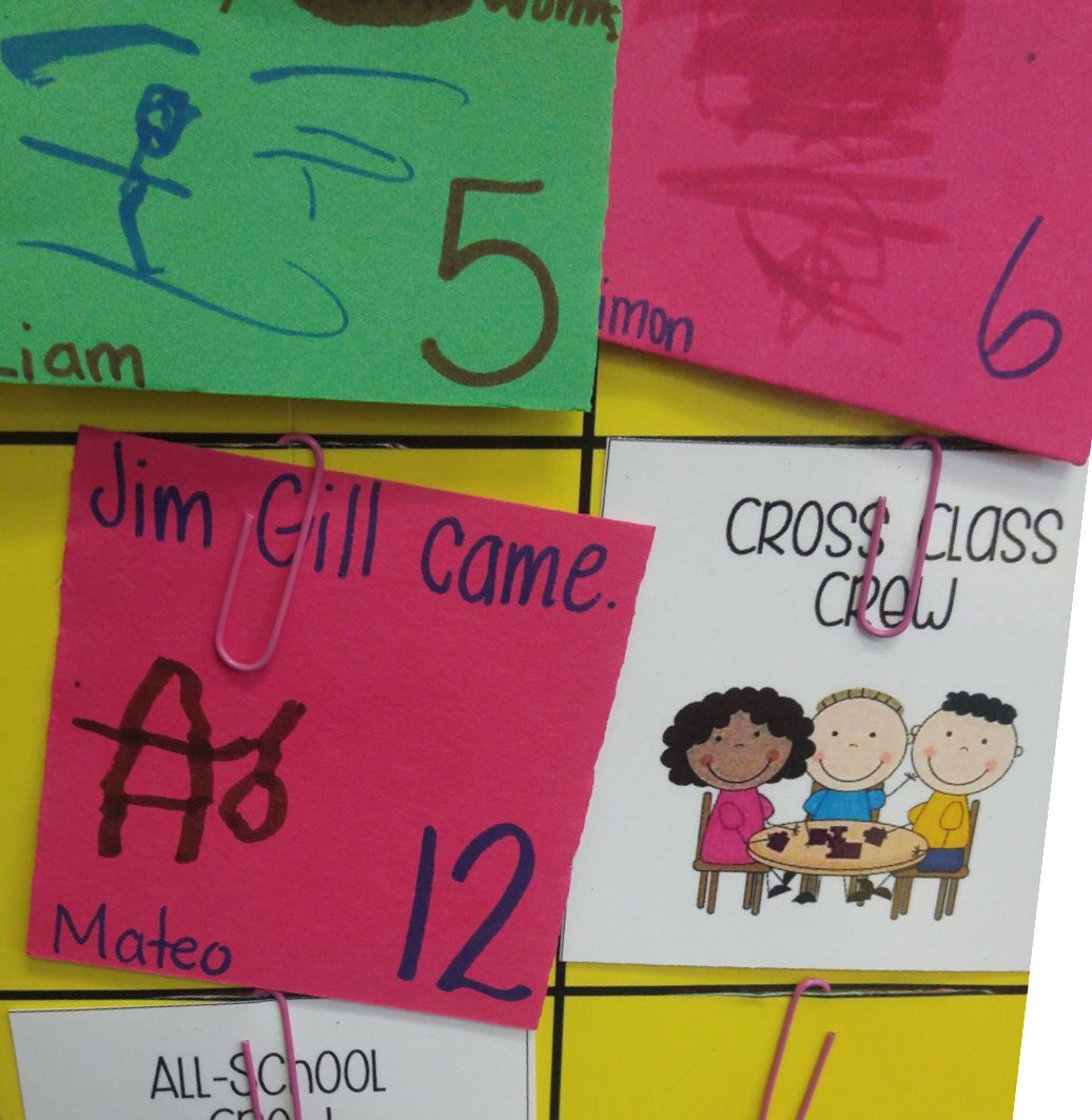 Visited kdgtners <a href="/ShorewoodATW/">Atwater Elementary</a> today. The children were so engaged in free play that they were barely distracted by me &amp; my banjo entering the room. That ability to FOCUS has everything to do with school success in later years and is developed by having opportunities to play!