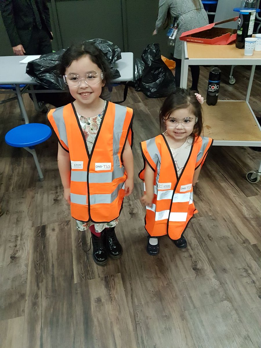 DNGHealthSafety's tweet photo. These two budding bridge engineers also enjoyed the bridge building over the last 5 weeks #STEM #Engineeringchallenge #leaveyourlegacy @essexcountycouncil https://t.co/MvKXDt38Xq
