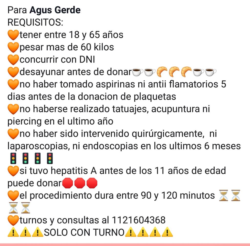 AScalbi's tweet photo. #URGENTE Se necesitan dadores de plaquetas para María Agustina Gerde en el Hospital Austral de Pilar. 
Solicitar turno al 1121604368
Por favor compartir!!!! https://t.co/5LvupE17wL