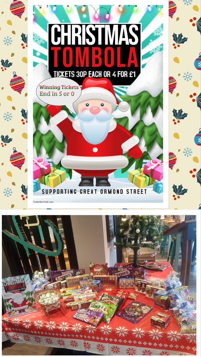 Supporting <a href="/GOSHCharity/">Great Ormond Street Hospital Charity</a> at site with a tombola this week