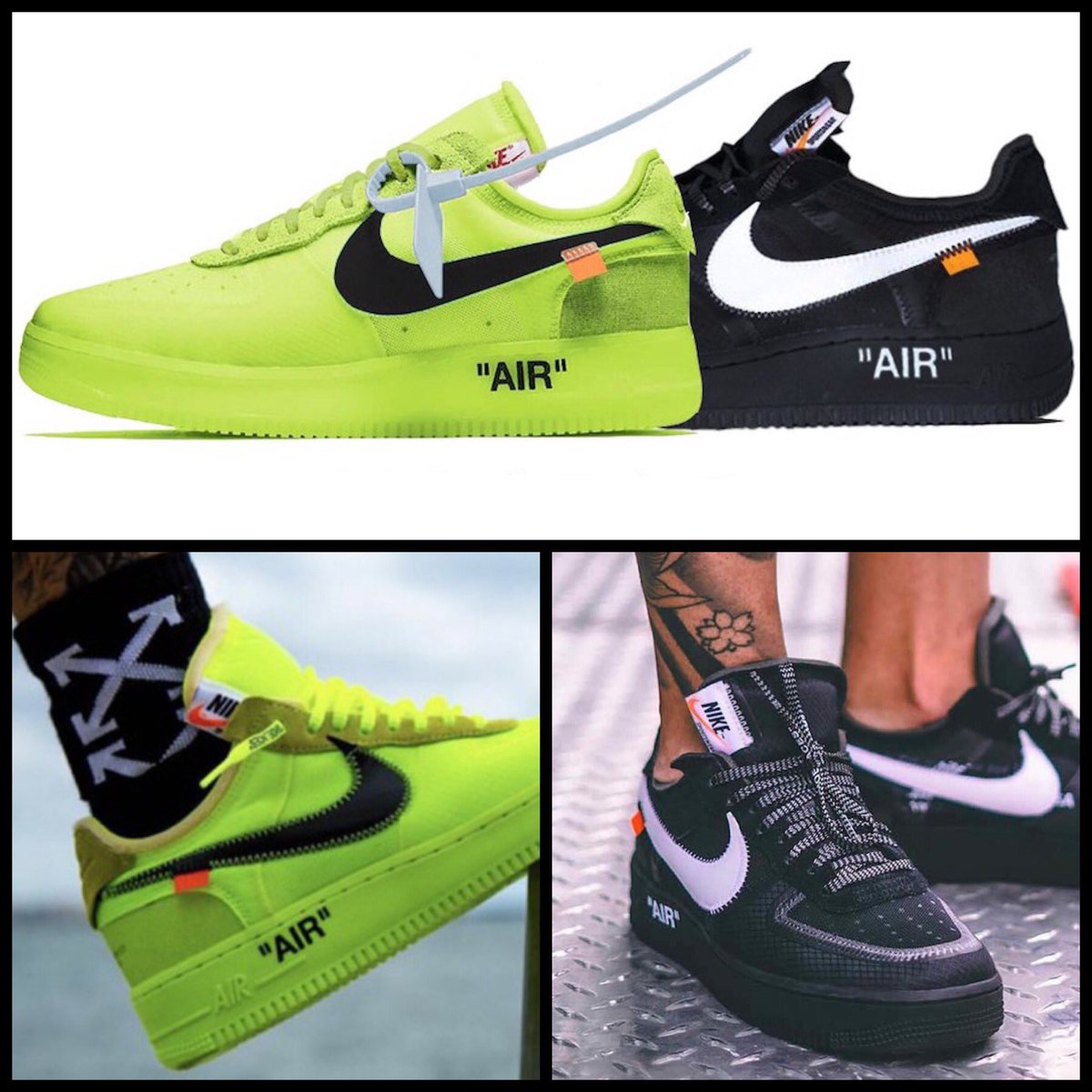 off white air force 1 volt raffle