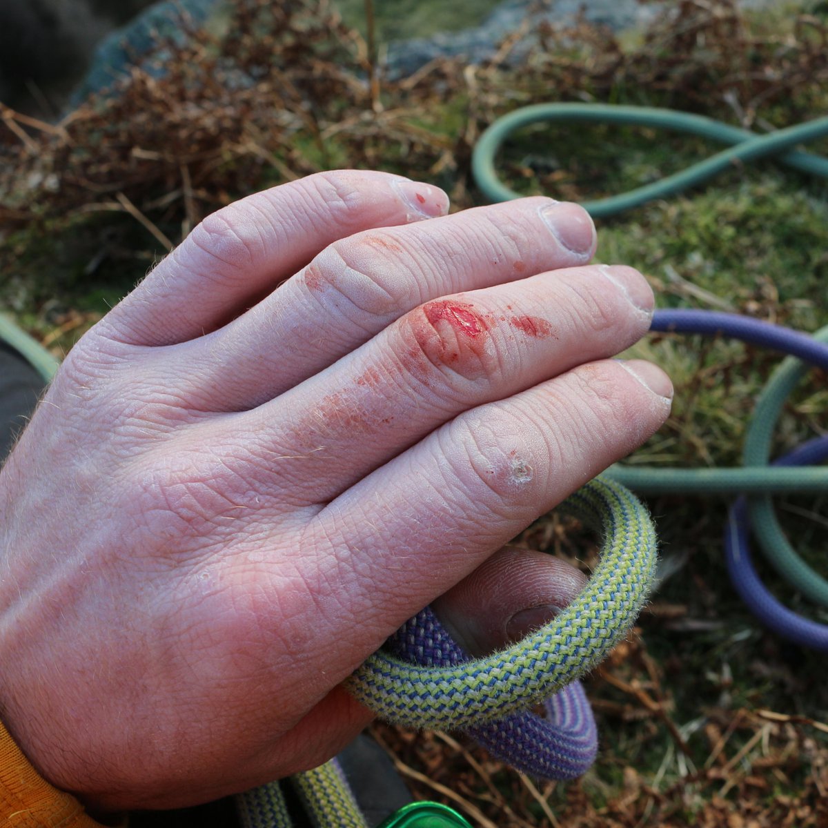 It's that time of year when you just can't feel your fingers on the rock. Why is it still so good?!