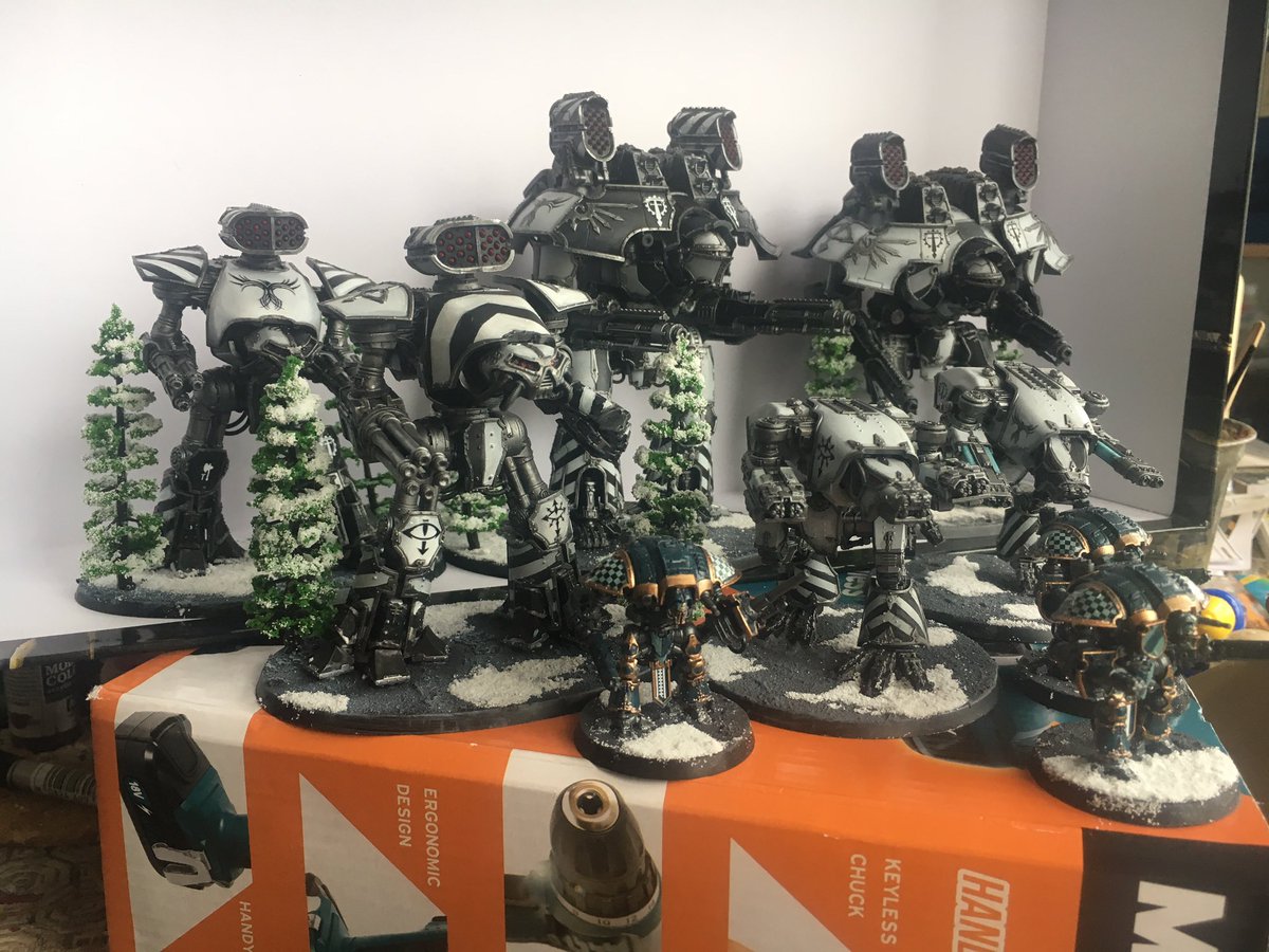 Rift_Tech_Radio's tweet photo. @ATitanicus Legio Vulturum #gorecrows #teamhorus https://t.co/u1gbAAmeLI