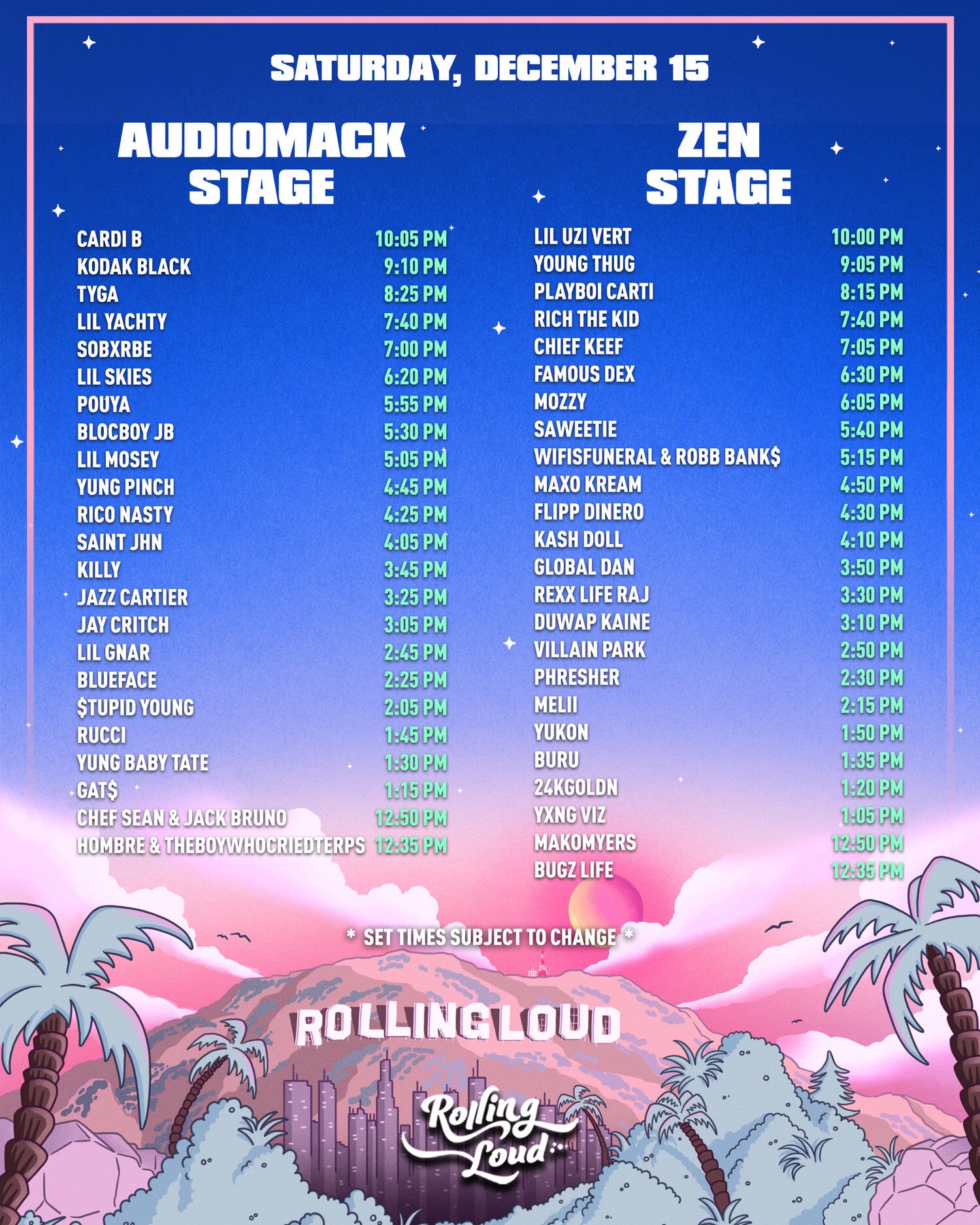 Rolling Loud 2021 Lineup Los Angeles Garret Johnston(05)