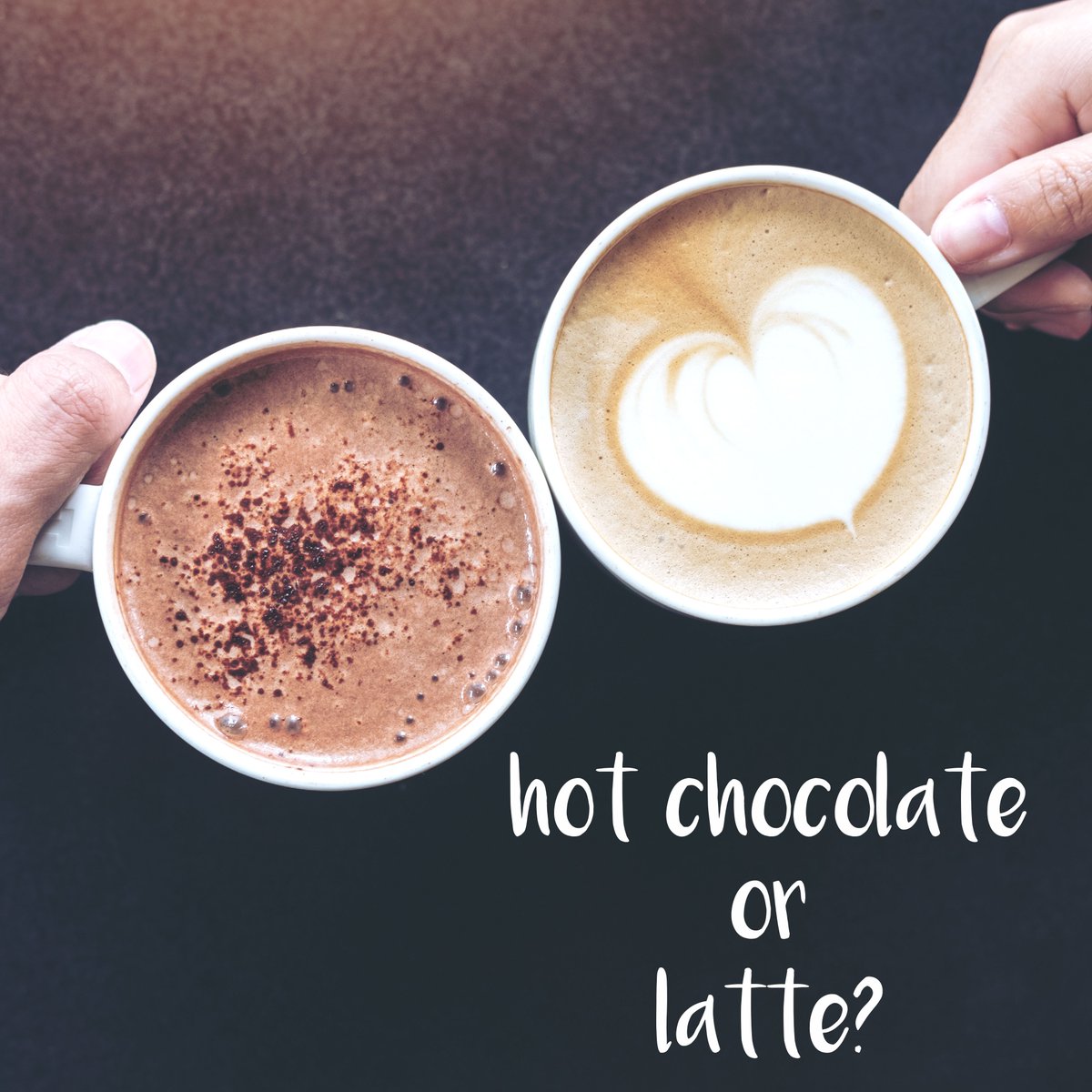 ShowDatApp's tweet image. Are you more of a hot chocolate or latte type of person? Tell us here and follow us @ShowDatMobile for more fun. #latte #hotchocolate #hotbeverageseason #showdat #pollyourfriends #voteforyourfavorite #socialmedia #mobileapp