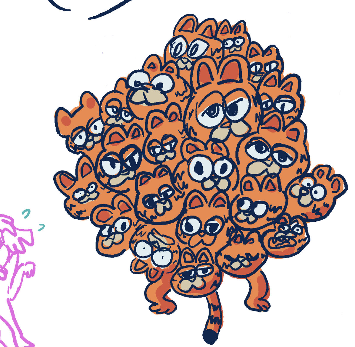 some recent drawpile doodles w my bud @simplysimon0 
