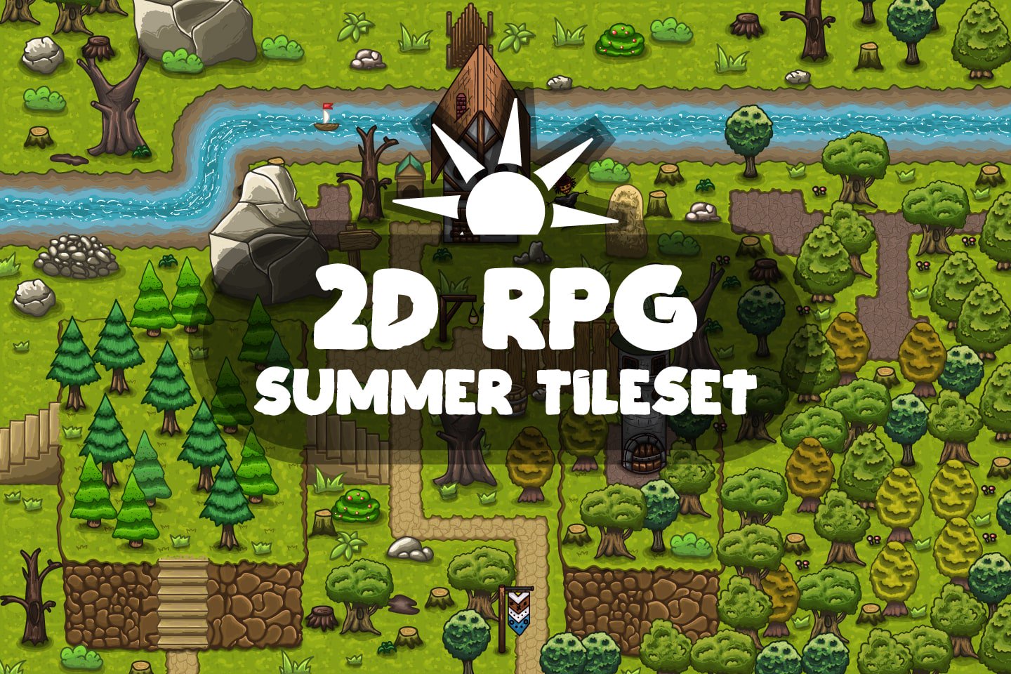 Free Game Tilesets by 2D Game Assets