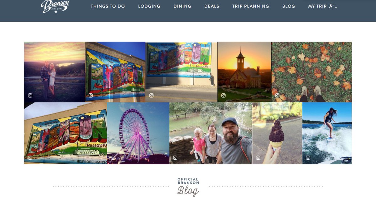 CrowdRiff's tweet image. ⚡Top tip to make your website more appealing to travelers: Personalize your visual content! Check out what @ExploreBranson is doing with @bound_360 on page 21 hubs.ly/H0fPm0D0 #personalization