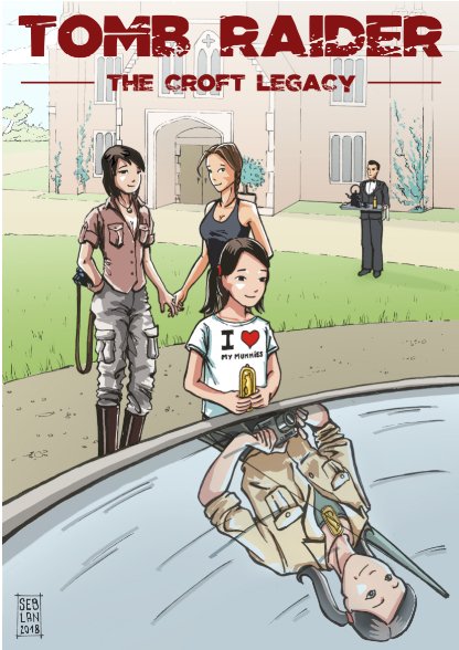 BringSamNback's tweet photo. A friend of mine did a cover for my 'The kaleidoscope of our life together - The Croft Legacy' fanfic. I thought I would share because it's amazing. Lara and Sam Croft with their daughter ❤️ #SamNishimura #LaraCroft #Happyandinlove #SaveourSam https://t.co/z1ybvlq9he