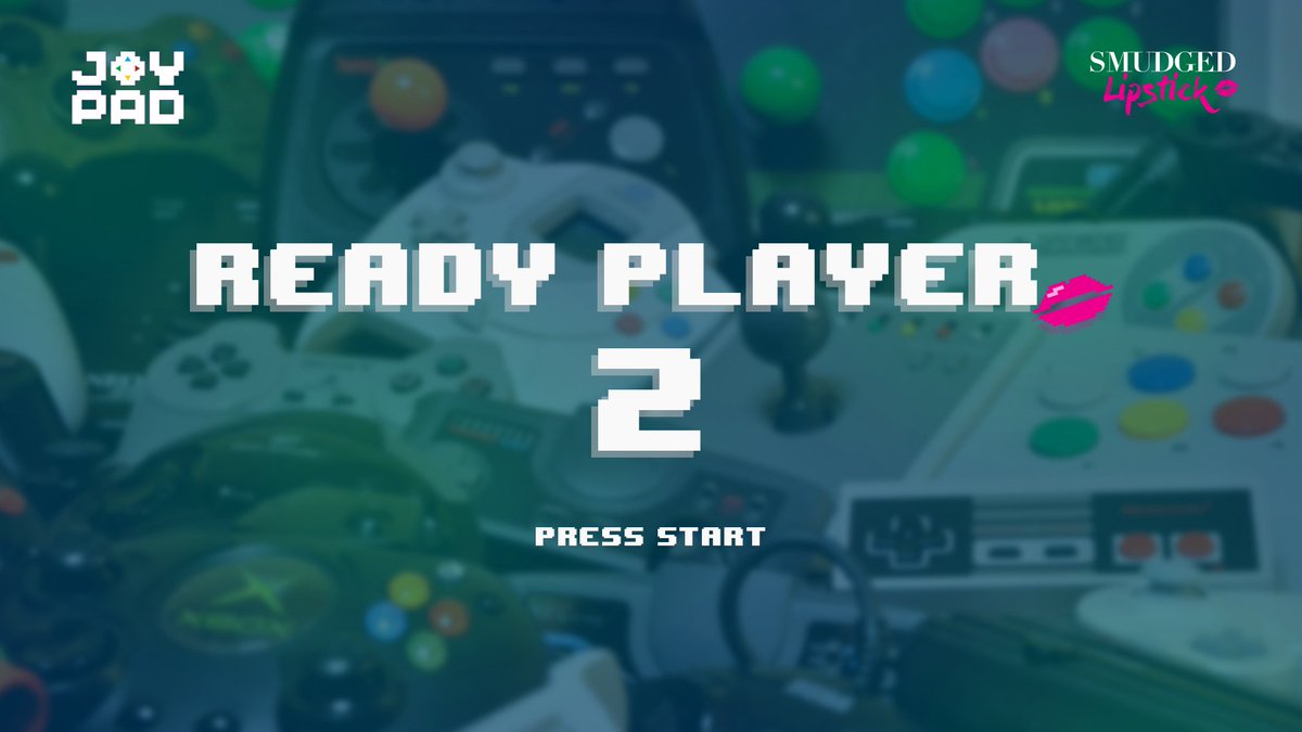 Joypadbar's tweet photo. We've teamed up with @smudgedlippy to bring back #ReadyPlayerTwo #Videogamedating 15th January 2019 - Check the website for tix and deets - https://t.co/3FolfIlww7 https://t.co/diFpTZQOay