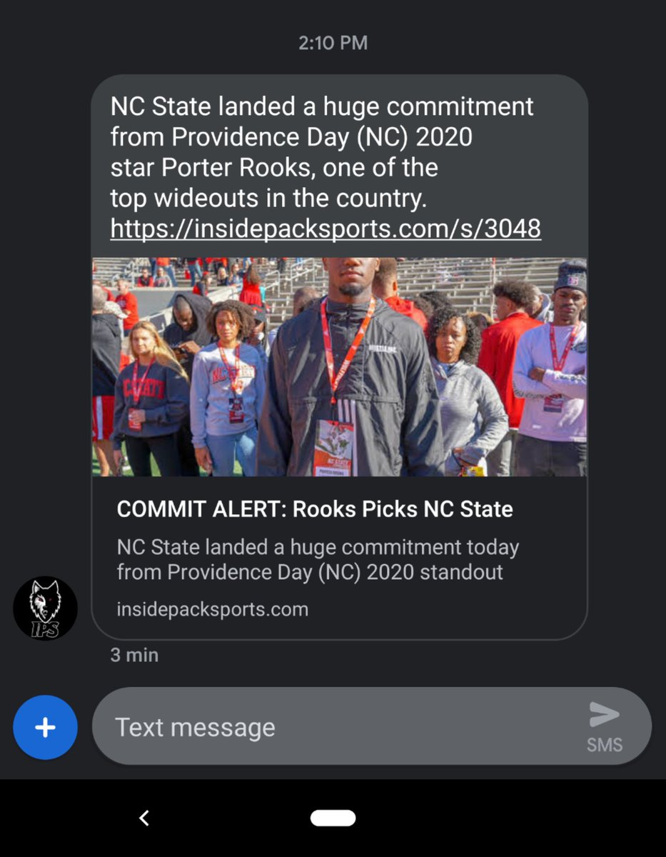 RedWolfRising's tweet image. Reason #3,000 you should #GetInside with @InsidePackSport. You will always be the first to know when there is big news in #WPN and when the #RedLight is on! BOOM!!!