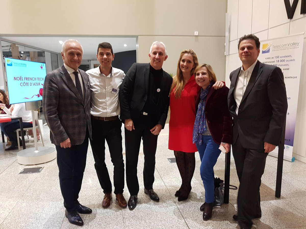 Tribuca's tweet photo. Les 4 territoires azuréens du numérique réunis au @villageCASophia pour le Noël de la @FrenchTechCdA #Nice06 #SophiaAntipolis #Cannes #Grasse https://t.co/IArFDYDOYw